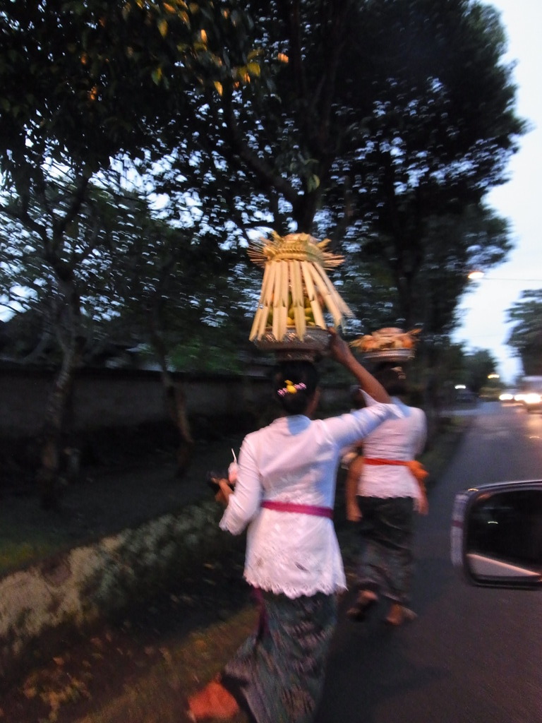 バリの車窓から