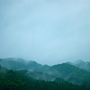 mountains mist