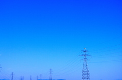 blue sky