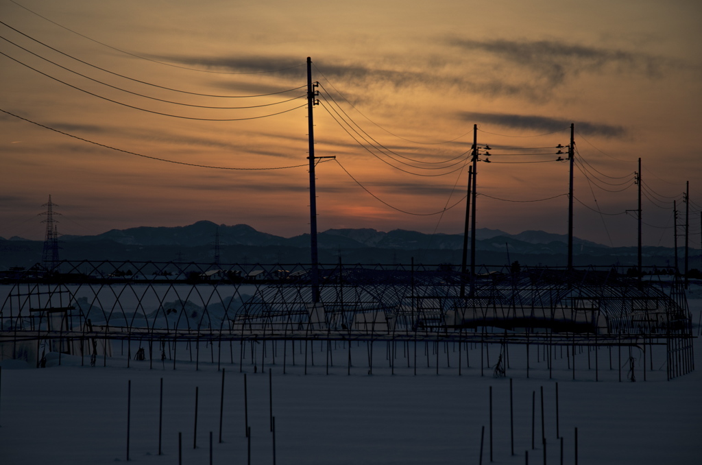 夕焼け空