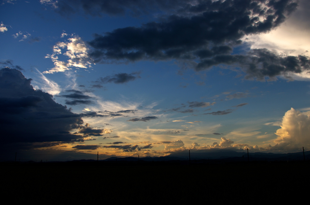 夕空