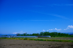 blue sky line