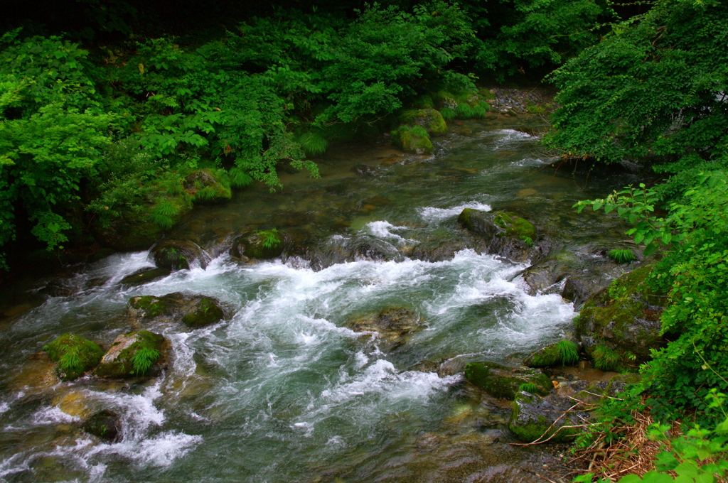 川の流れ