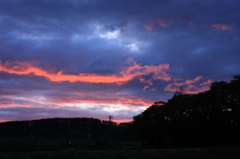 夕焼け？