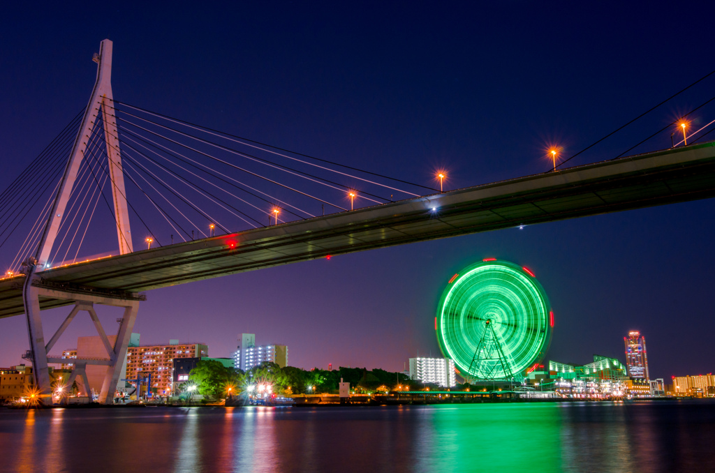 Symbolic night view