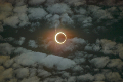 金環日食2012