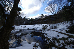 庭園から
