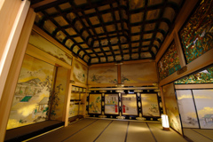 名古屋城本丸御殿２　格高高い天井き天井