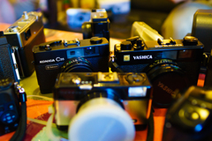 古参のカメラたち