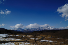 日光連山雪景色