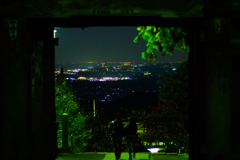 夜景、綺麗だね。　　　　・・・・・うん！