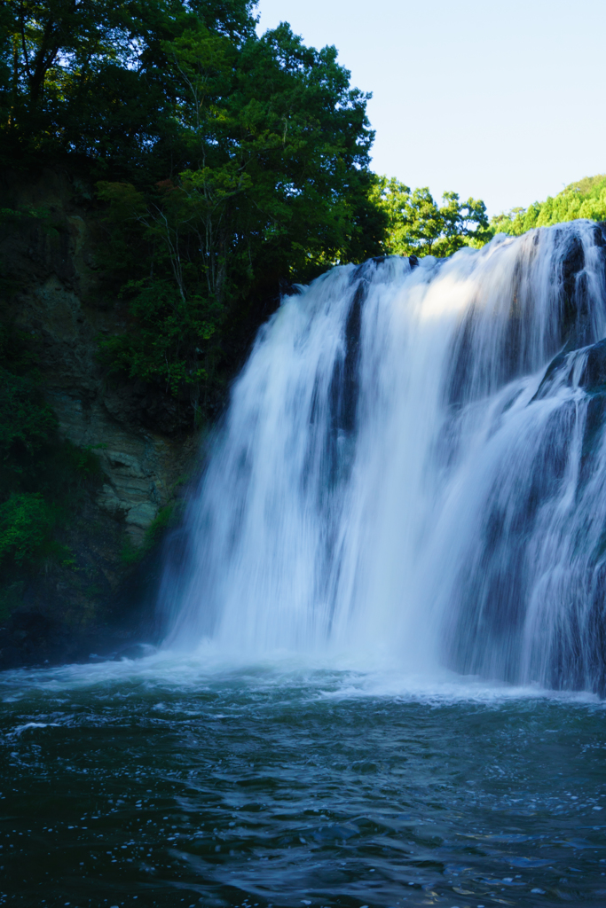 水の音を聞きながら