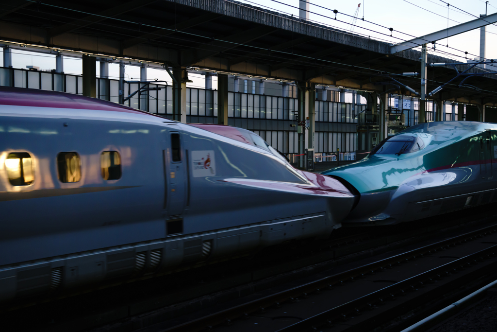 花形列車達のKiss