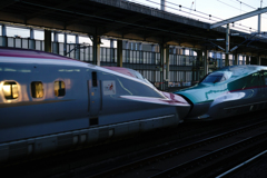 花形列車達のKiss