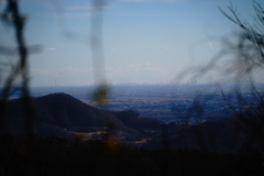 東京を望む(栃木から