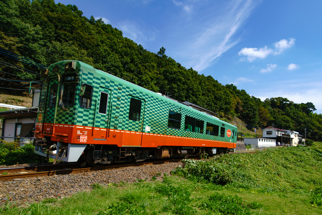 緑の電車 by 瑠璃（秋茜） （ID：7157809） - 写真共有サイト:PHOTOHITO