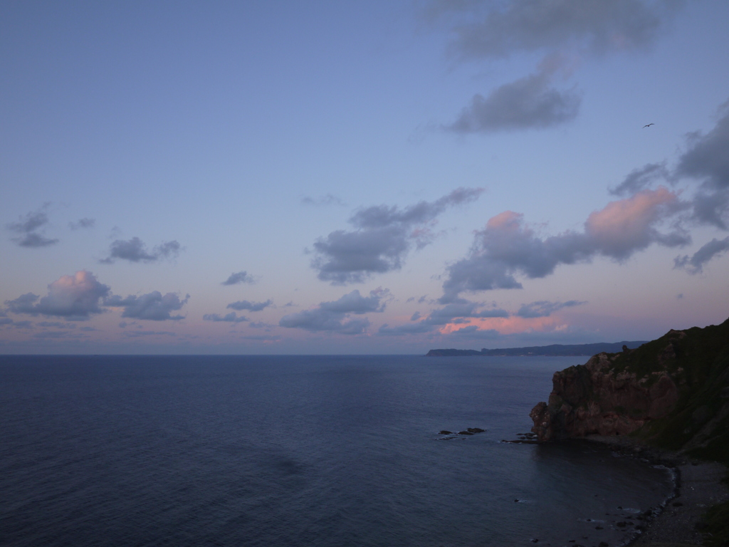 日没後です
