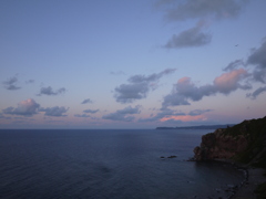 日没後です
