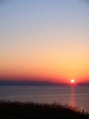 太陽欠けてきた