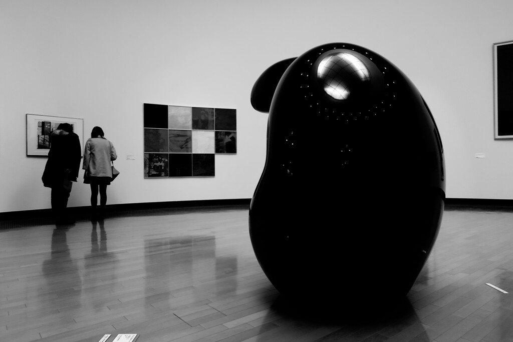 美術館でパシャリ