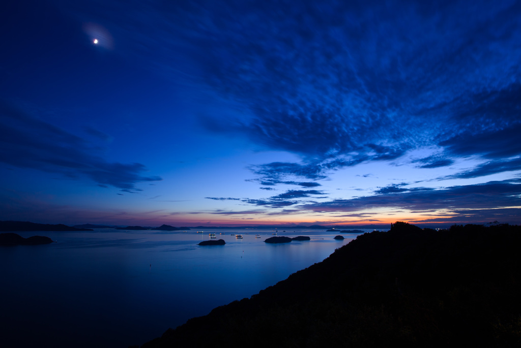 瀬戸の夕陽