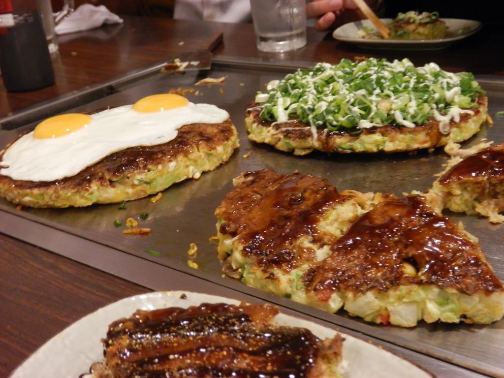 美味しいお好み焼きだった。
