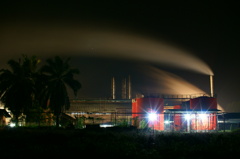 ド田舎村の工場夜景２