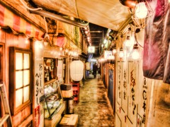 有楽町ガード下：おいしい、ヘルシー。