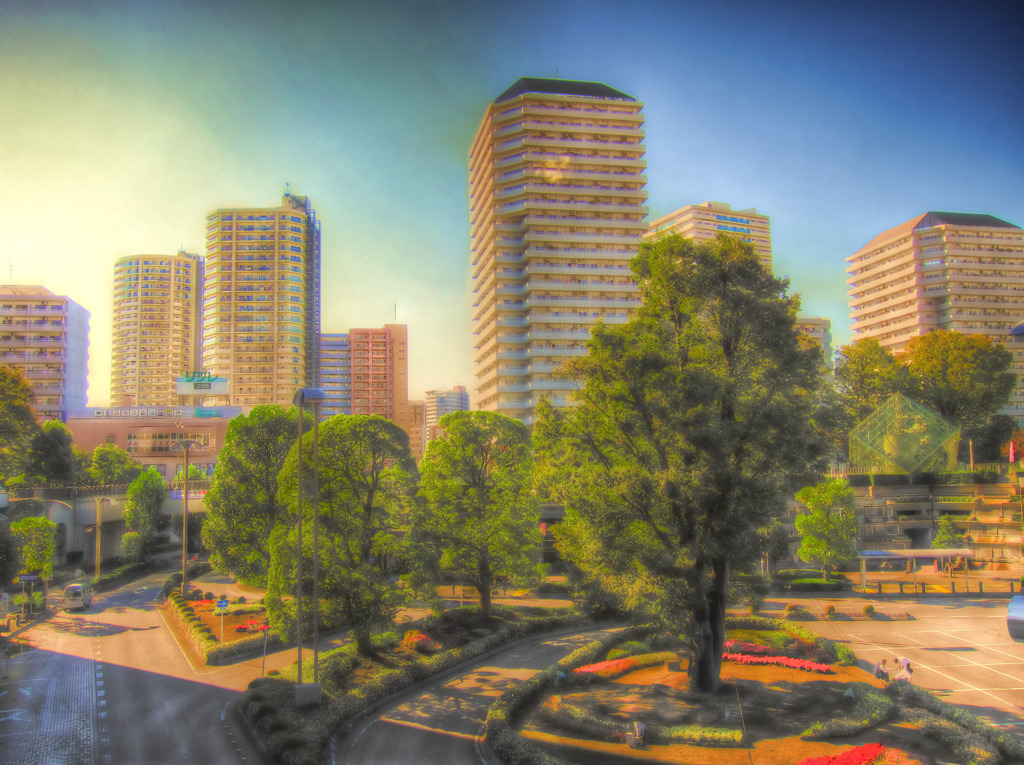 川口駅西口風景