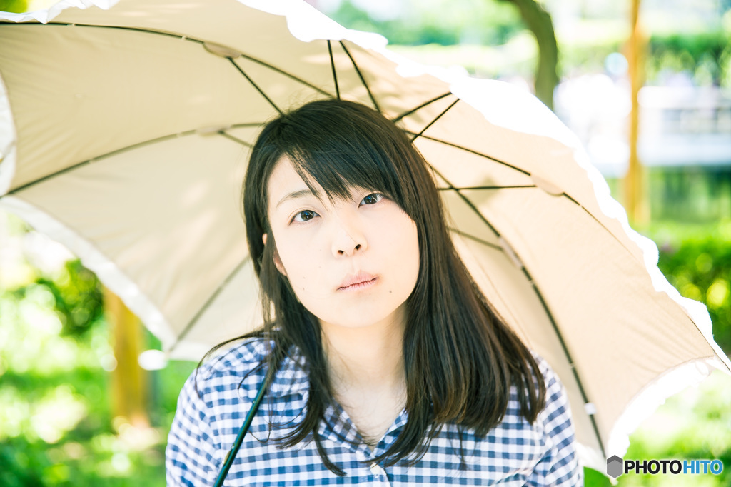 君と傘。