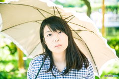 君と傘。