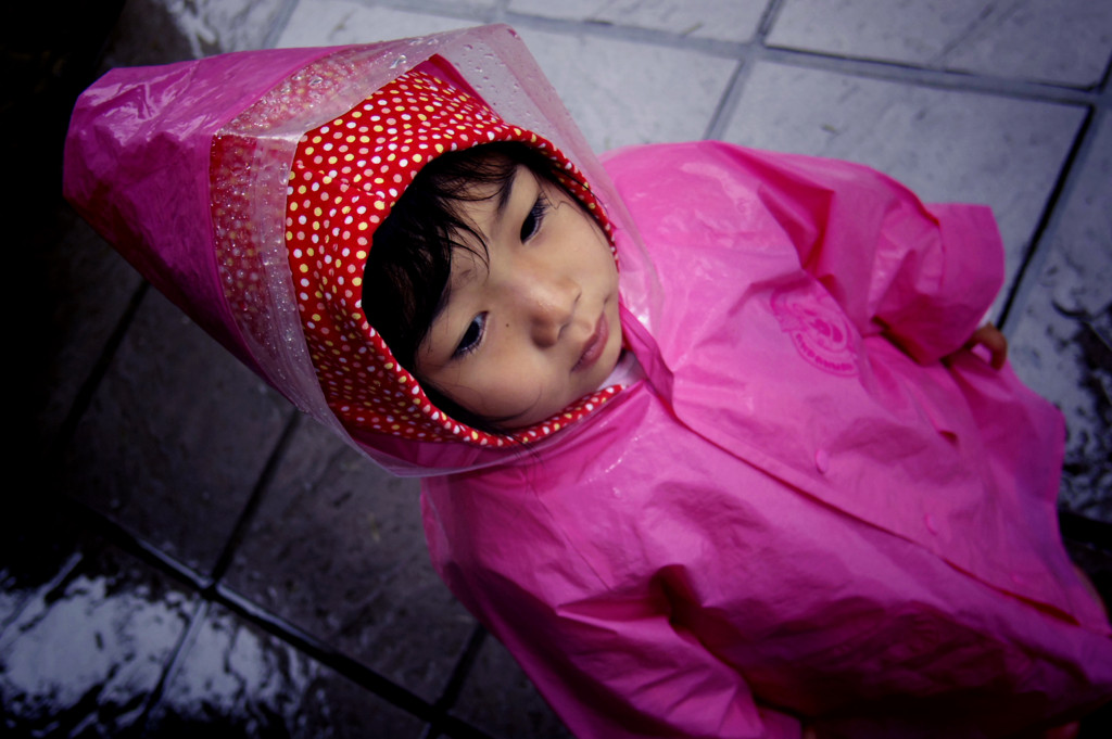 雨の日に・・・