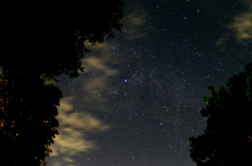 夜空の宝石