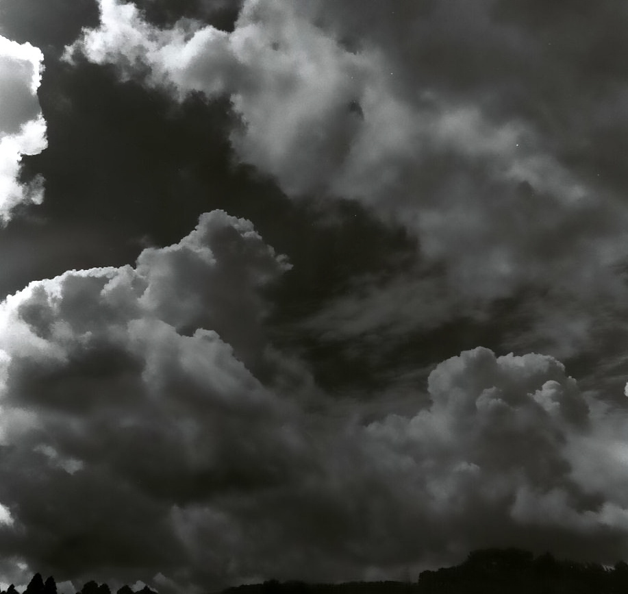 夏の雲　（銀塩）