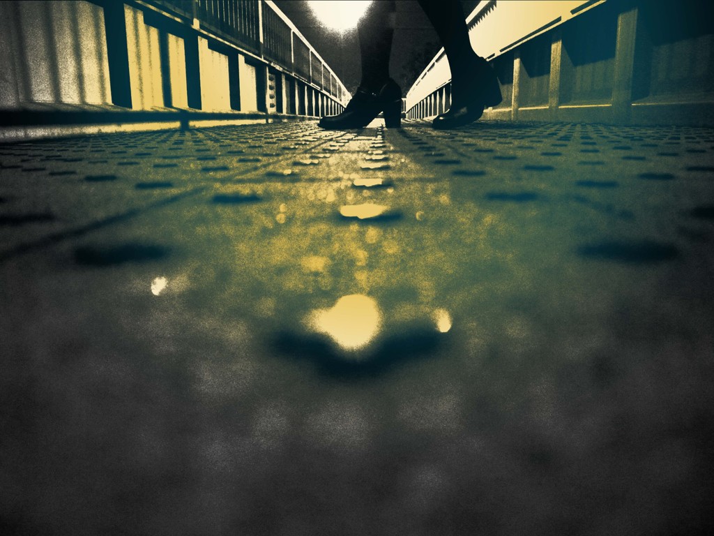 着地