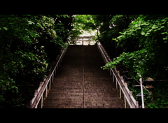 愛宕神社　出世階段１