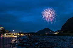 長良川鵜飼花火（19:45～）