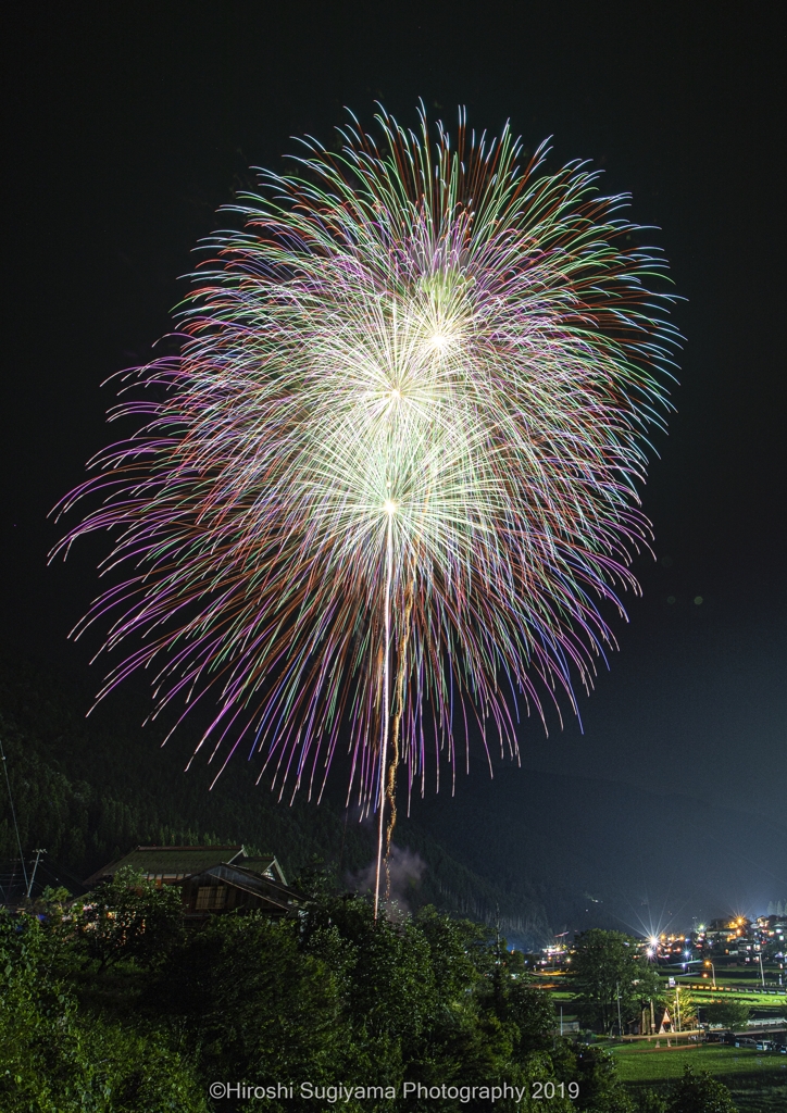 馬瀬川大花火2019オープニング