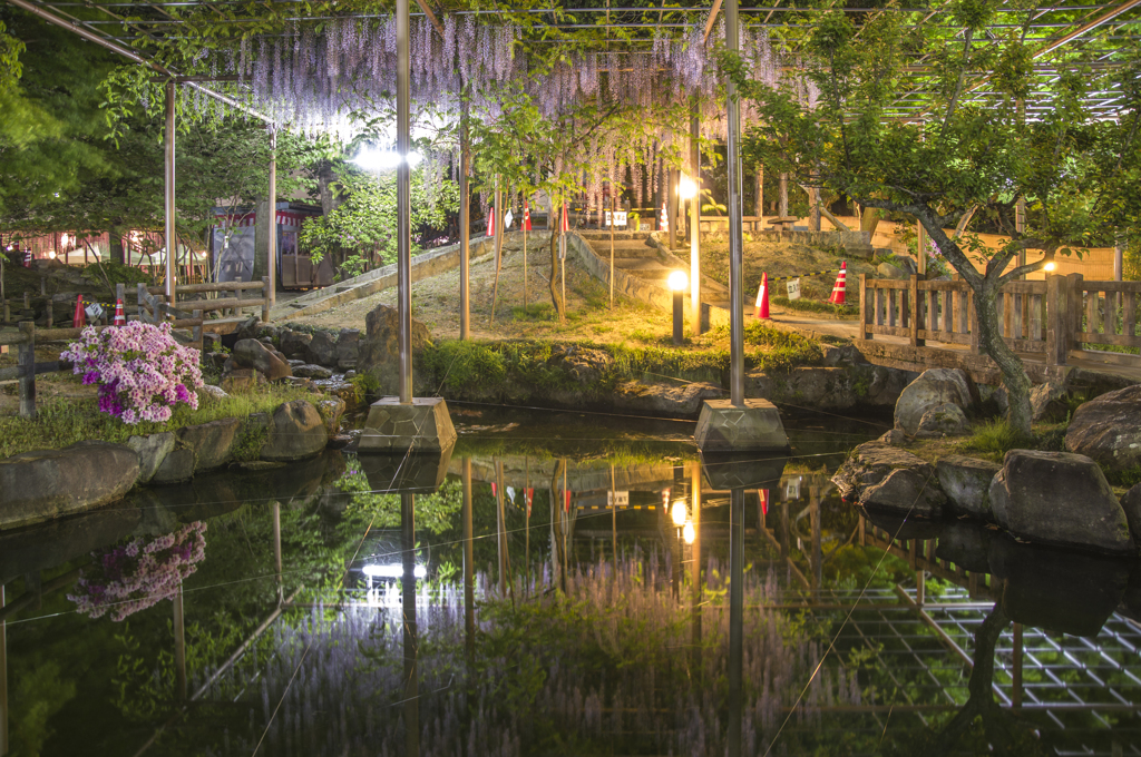 曼陀羅寺の水鏡①