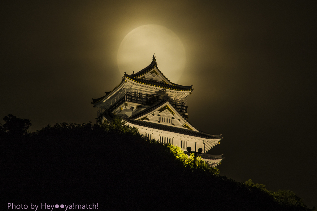 朧げな満月の夜