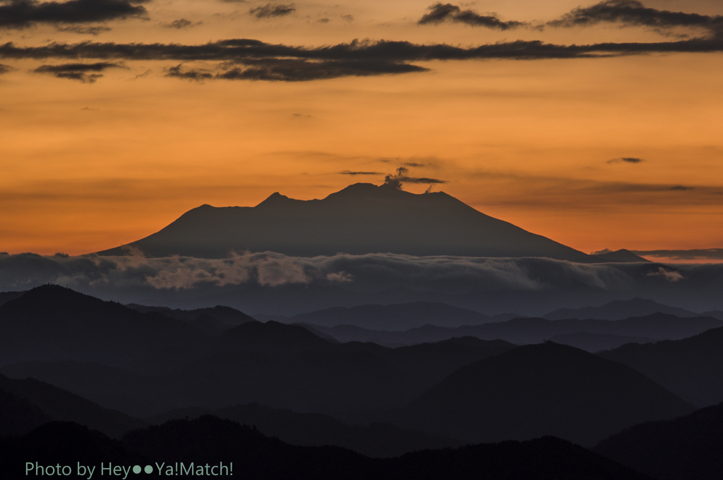 夜明け前（御嶽山）