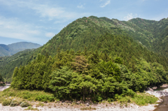 高見地区から高賀山方面の眺め