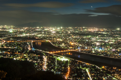 岐阜市街の夜景