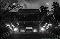 伊奈波神社（B＆W）