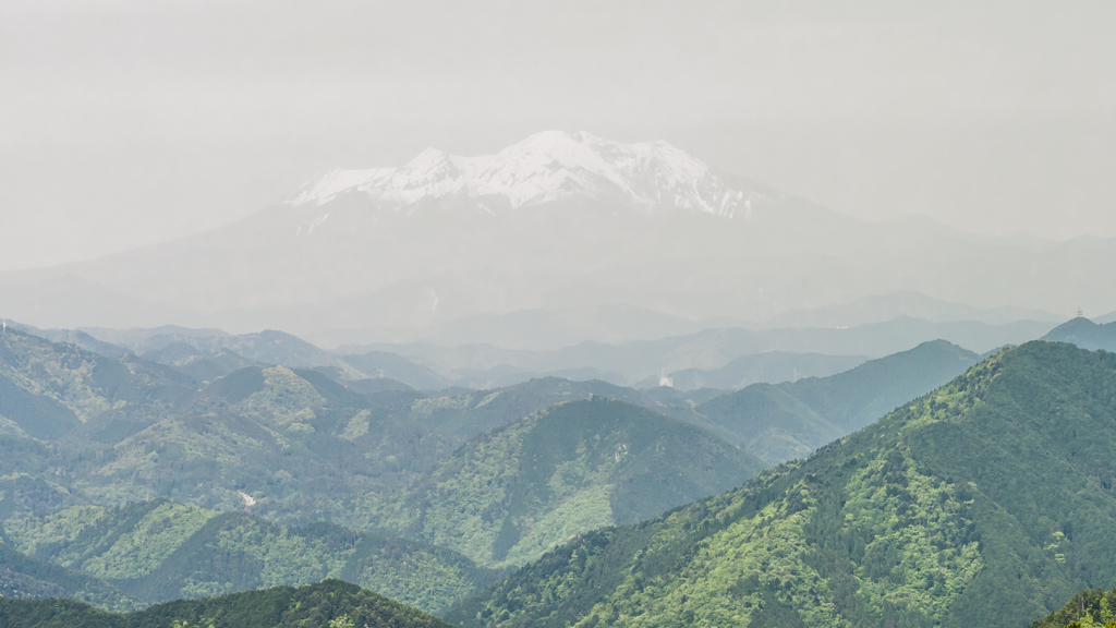 御嶽山2014（新緑の眺望）　