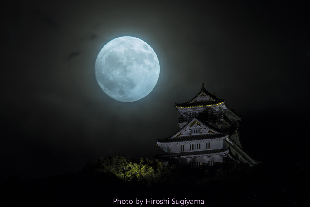 十五夜の岐阜城