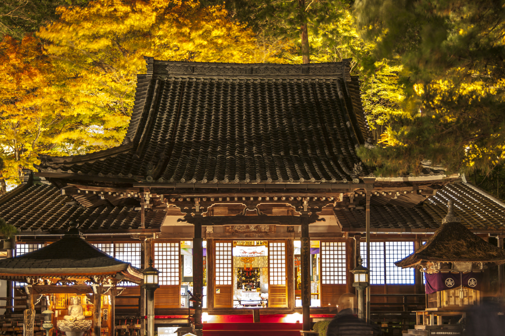 温泉寺本堂Ⅳ（秋彩♨卍）