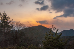 多賀坂の夕景①