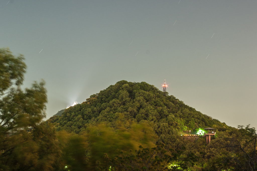 展望台「もういいかい」・・・岐阜城「まぁだだょ」・・・夜の隠れんぼ