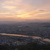 長良川の日暮れⅡ